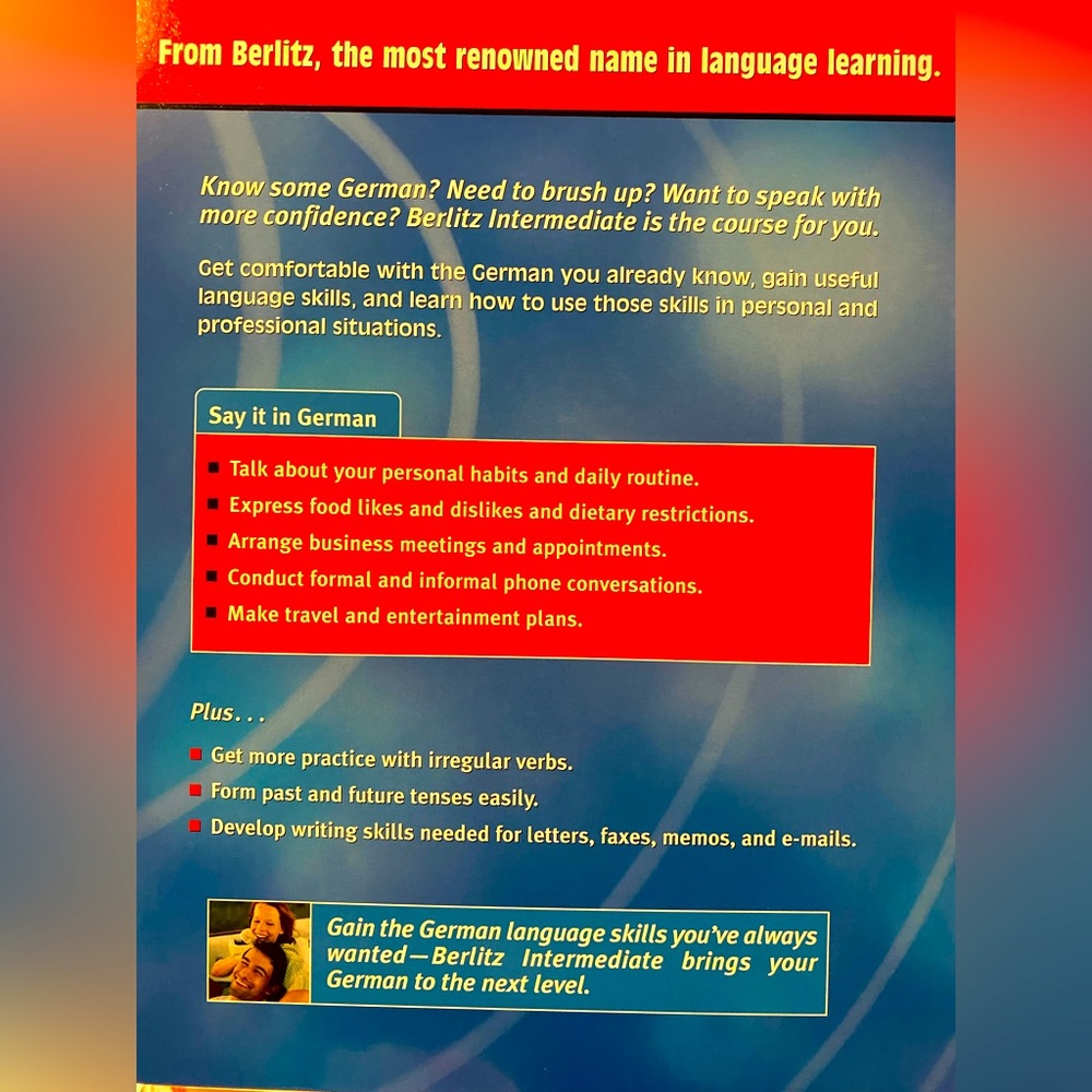 Berlitz Intermediate German Language Course - Picture 2 of 4